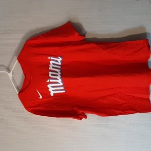 Miami marlins nike t-shirt